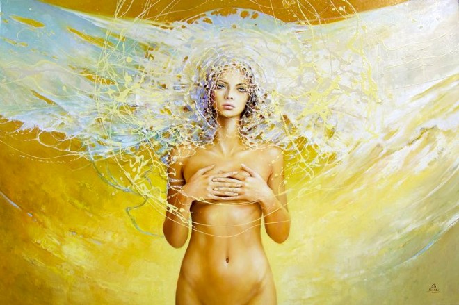 Fashion Cycle Paintings by Artist Karol Bak