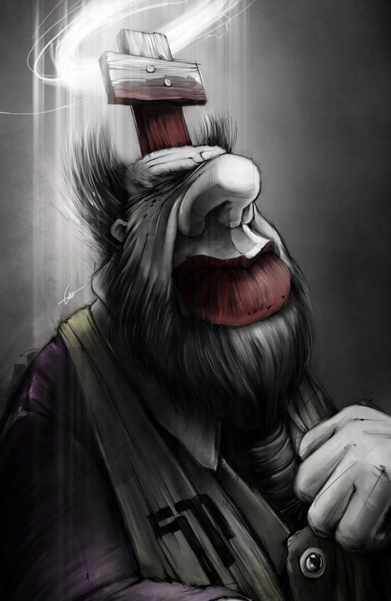 Lukas Brezak Illustration Drawing no