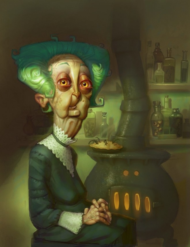 Painting by Sam Nielson