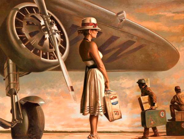 Peregrine Heathcote Oil Paintings