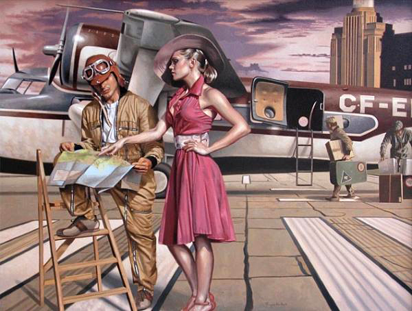 Peregrine Heathcote Oil Paintings