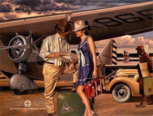 Peregrine Heathcote Oil Paintings