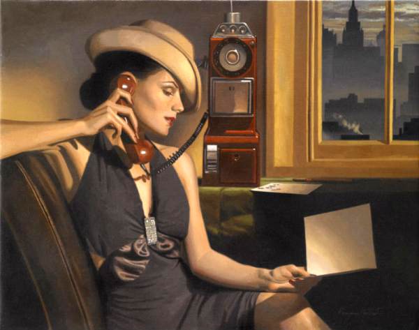 Peregrine Heathcote Oil Paintings