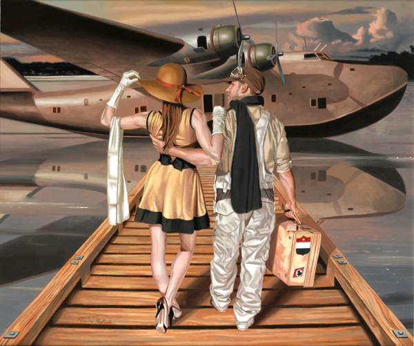 Peregrine Heathcote Oil Paintings