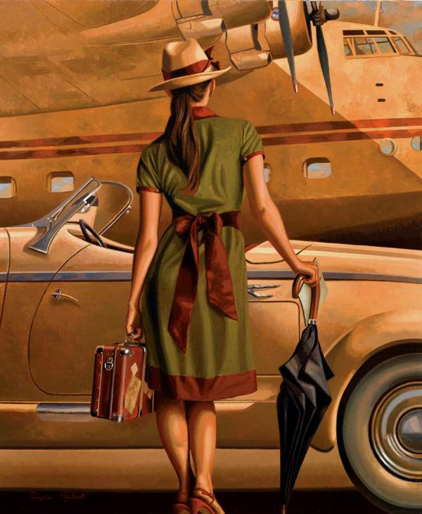 Peregrine Heathcote Oil Paintings