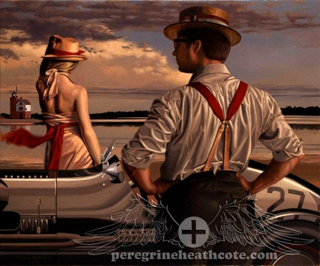 Peregrine Heathcote Oil Paintings