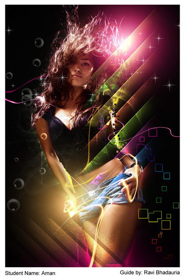 Photoshop Sparkling Effect