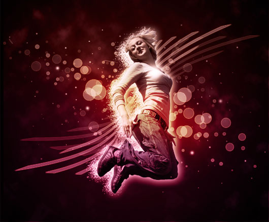 Photoshop Sparkling Effect