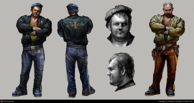 Russian art work Grafit