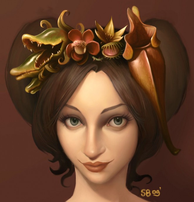 Serge Birault digital painting