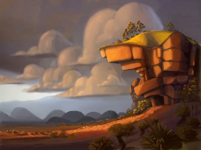 The Cave Digital paintings from Artist Shane Devries