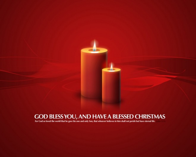 Travel10 RedChristmas Candle 1280x1024