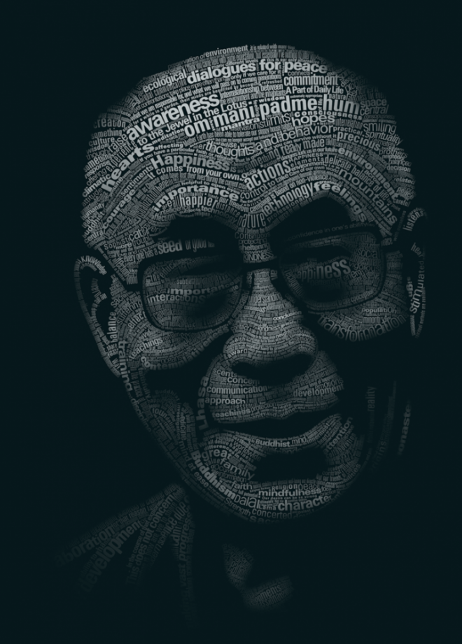 Typography portraits 1