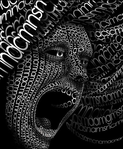 Typography portraits 1