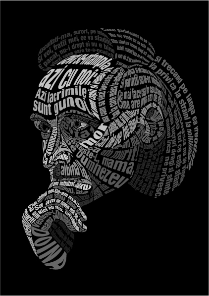 Typography portraits 1