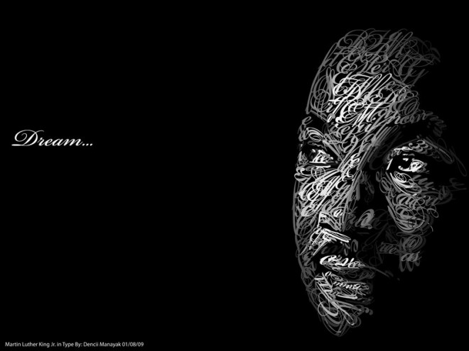 Typography portraits 1