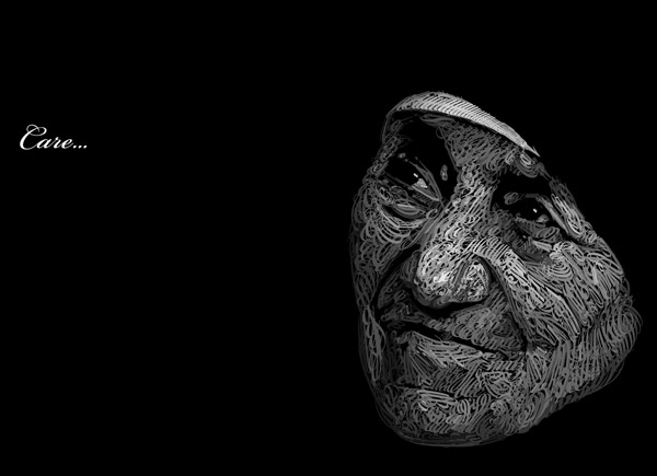 Typography portraits 1