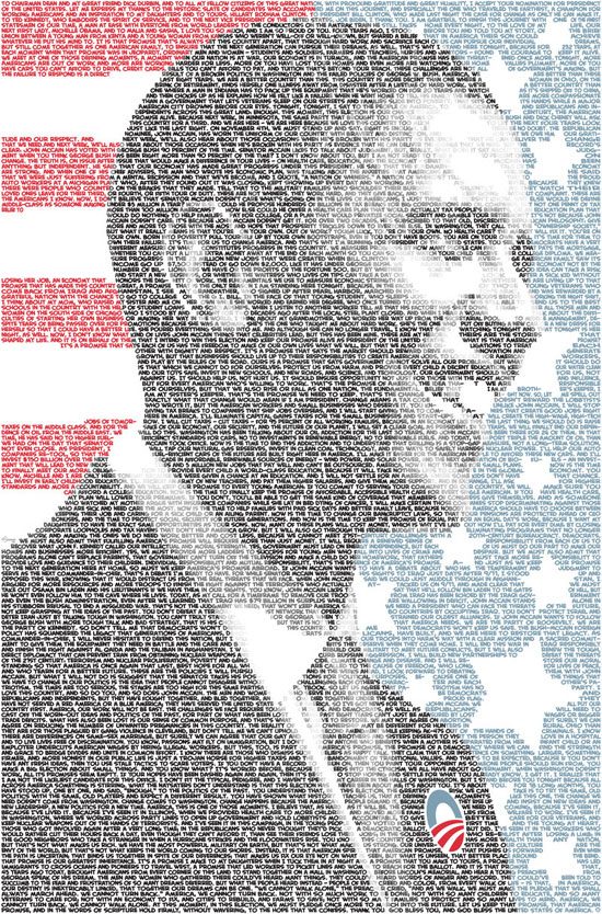 Typography portraits 1