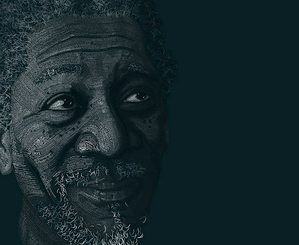 Typography portraits 1