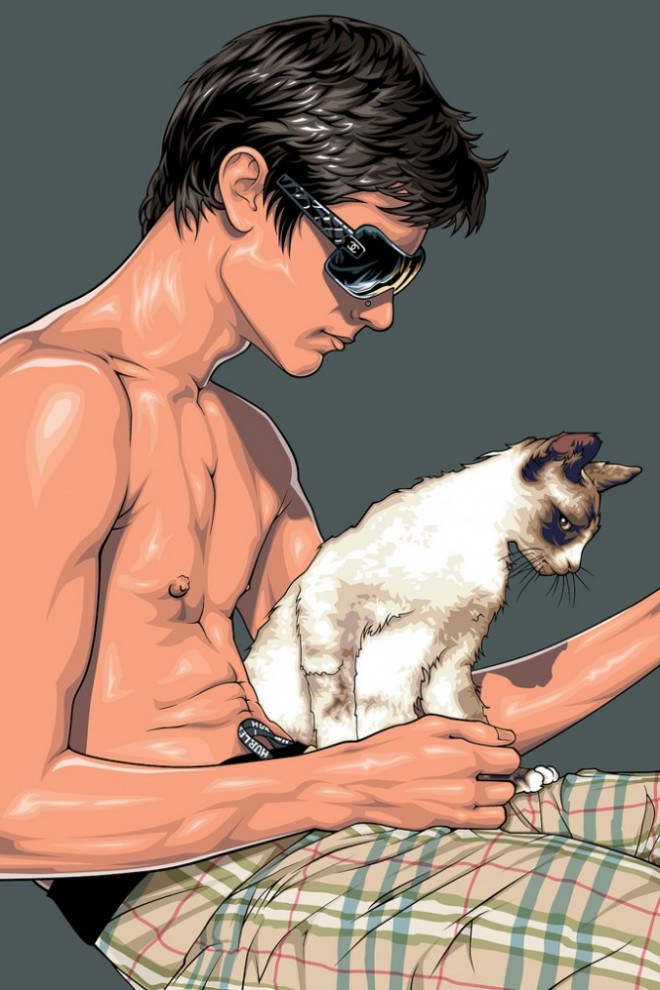 Vector tracing work by Mel Marcelo