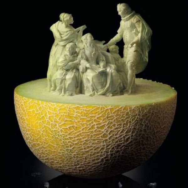 Vegetable carving 2