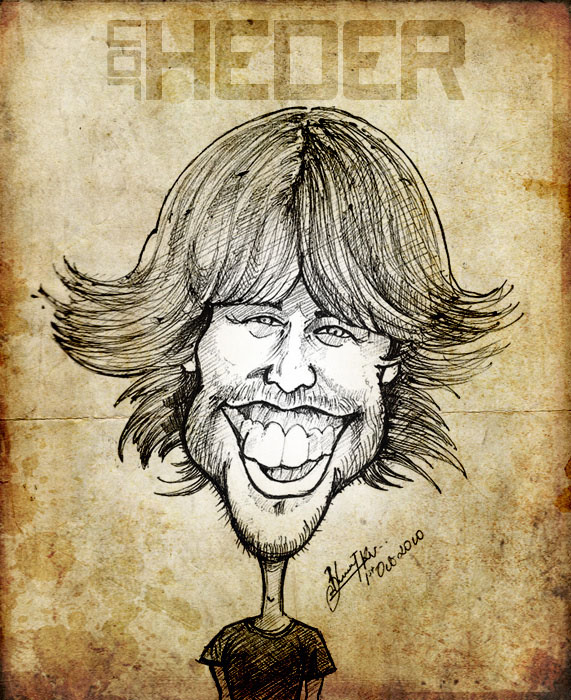 caricature by bharat kv
