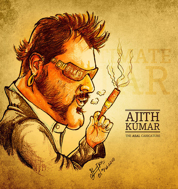 caricature by bharat kv