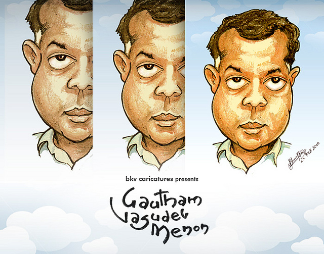 caricature by bharat kv