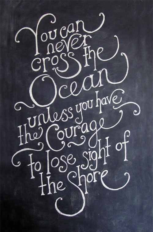 chalk lettering Dana Tanamachi