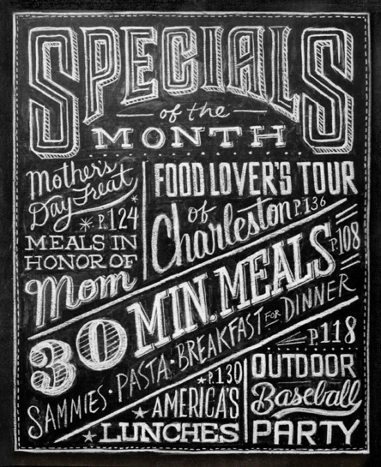 chalk lettering Dana Tanamachi