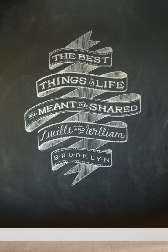chalk lettering Dana Tanamachi