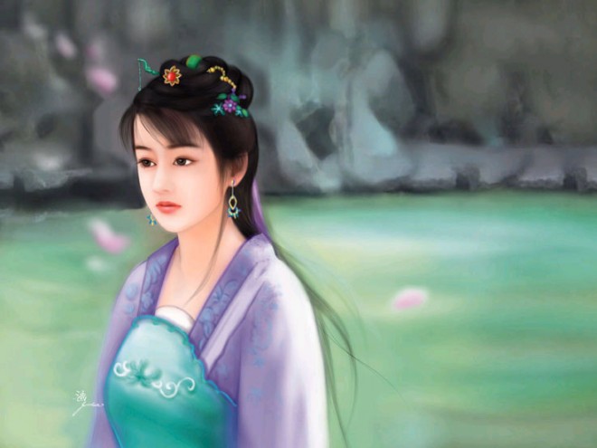 chinese woman paintings