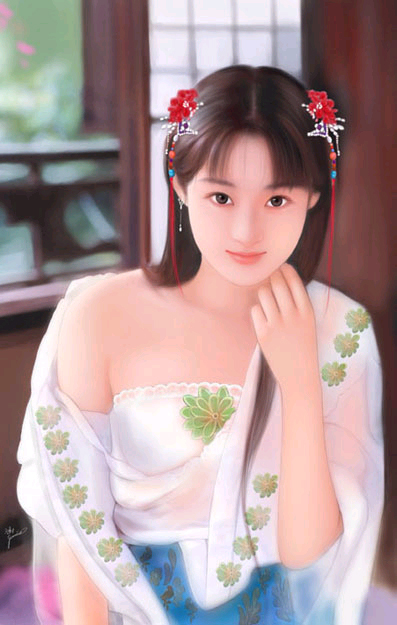 chinese woman paintings