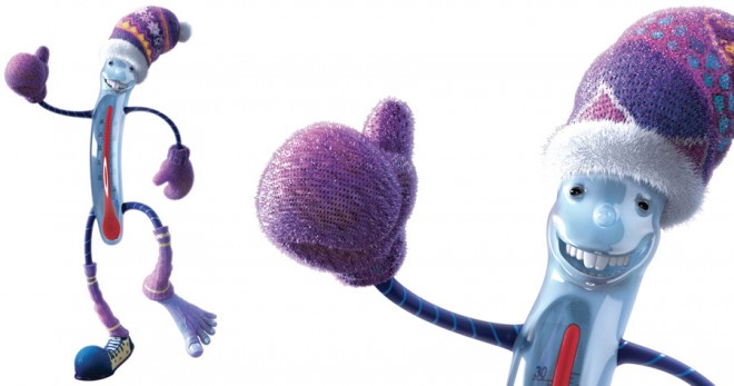clover milk 3d character