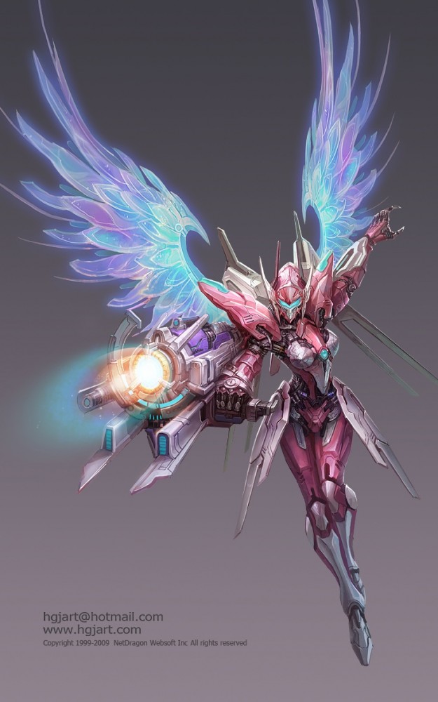 fantasy characters digital paintings guangjian huang