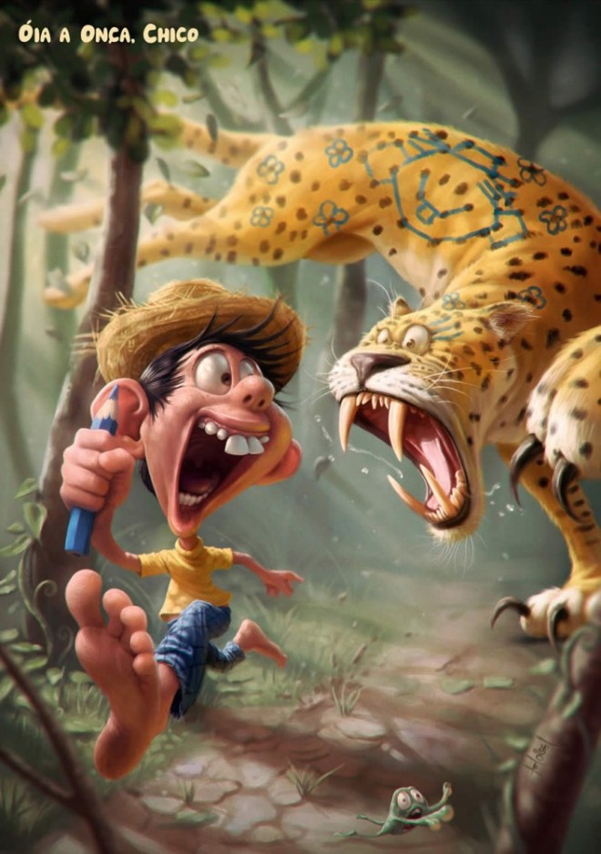 funny illustration tiago webneel com