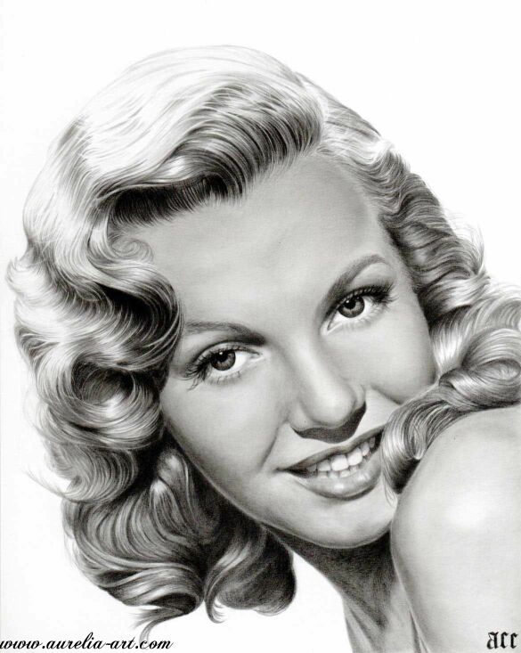marilyn Pencil Drawing