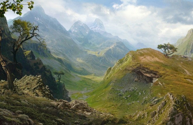 matte painting webneel