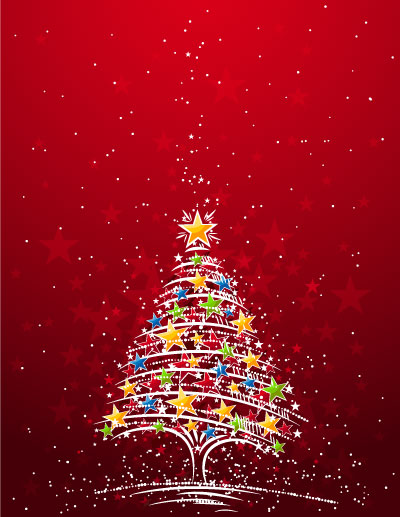 merry christmas greeting card