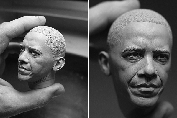 obama Sculputre by Adam Beane