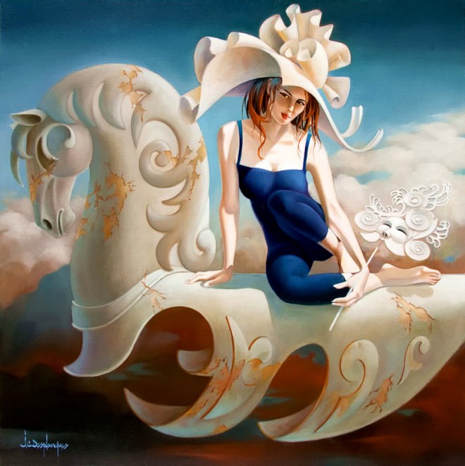 oil painting jeanclaude