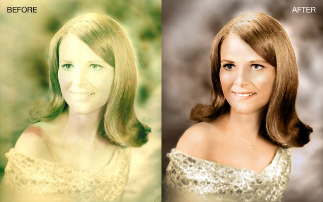 old photo coloring