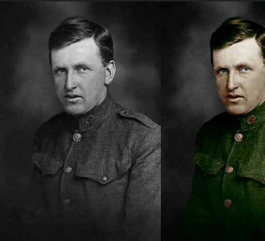 old photo coloring