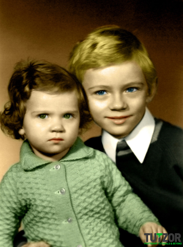 old photo coloring