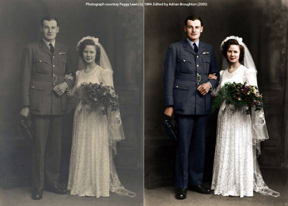 old photo coloring