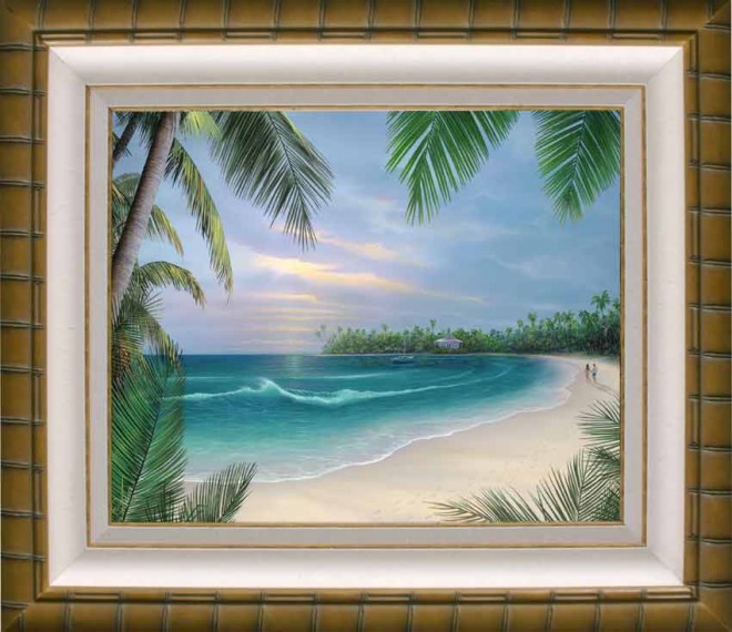 painting sun rise