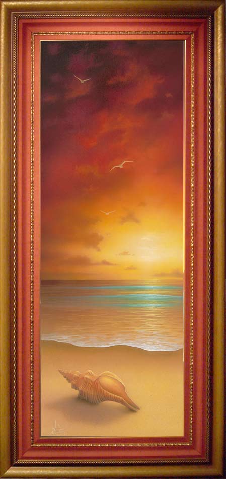 painting sun rise