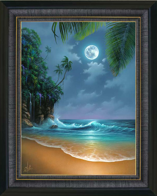 painting sun rise