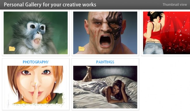 Personal Art Gallery