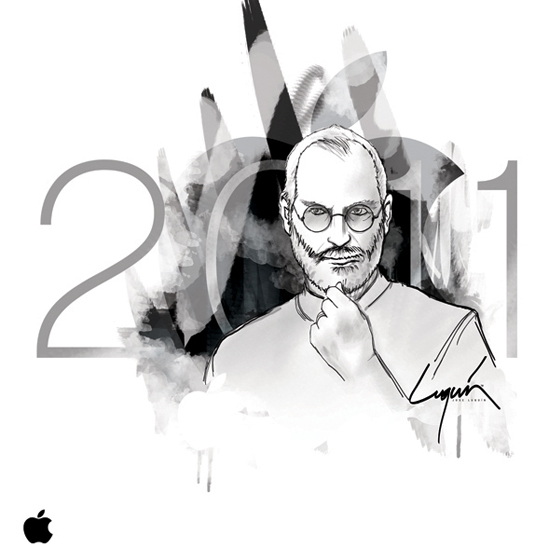 steve jobs dpainting a